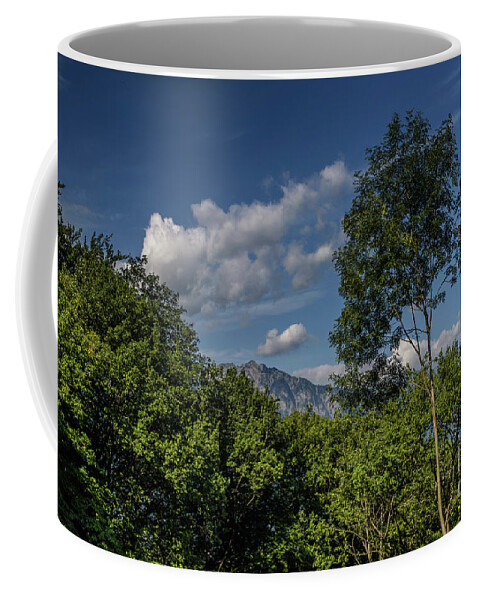 Michelle Meenawong Coffee Mug featuring the photograph Hidden Mountain by Michelle Meenawong