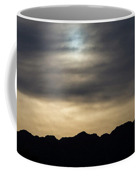 Sunrise Coffee Mug featuring the photograph Hidden Sunrise by Douglas Killourie