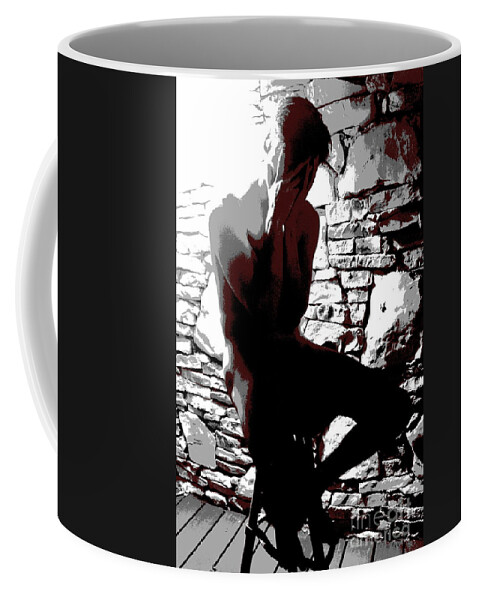 Figure Coffee Mug featuring the photograph Hide by Robert D McBain