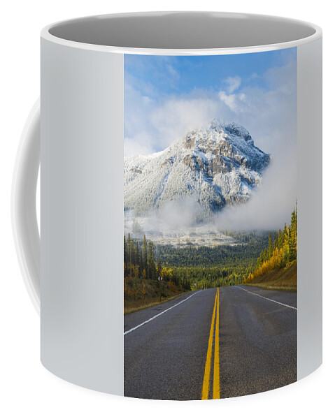 Fall Coffee Mug featuring the photograph Highway to Heaven by Bill Cubitt