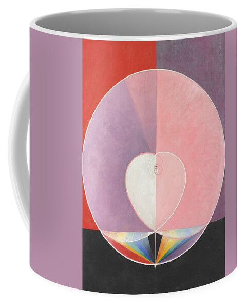 Doves No. 2 Coffee Mug featuring the painting Hilma af Klint by MotionAge Designs