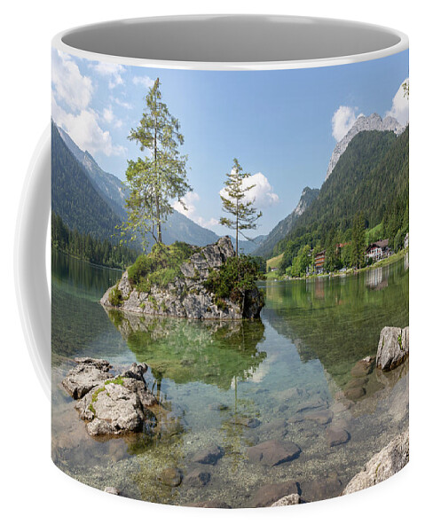 Nature Coffee Mug featuring the photograph Hintersee, Bavaria by Andreas Levi