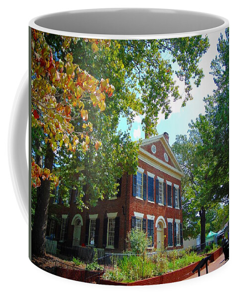 Historic Coffee Mug featuring the photograph Historic Dahlonega Georgia Courthouse by Richie Parks