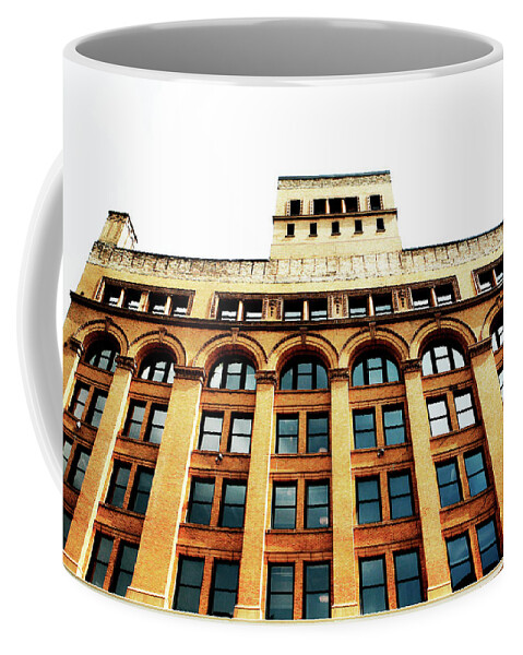 Old Coffee Mug featuring the photograph Historic Third Ward Building by Marilyn Hunt