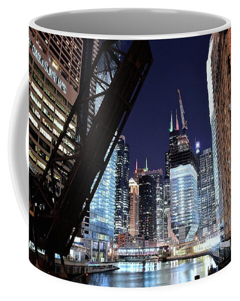 Chicago Coffee Mug featuring the photograph Historically Significant View by Frozen in Time Fine Art Photography