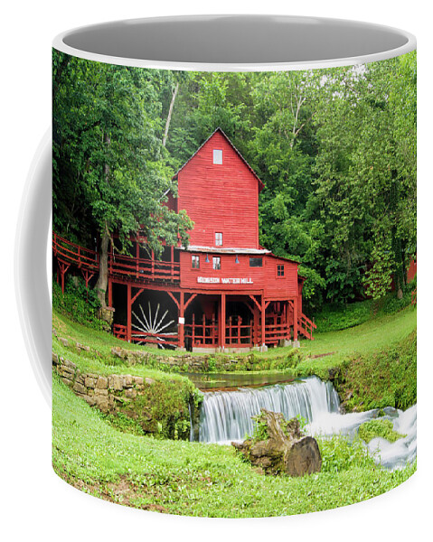 Mill Coffee Mug featuring the photograph Hodgson Water Mill by Cricket Hackmann