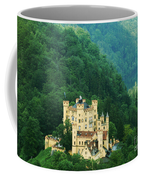 Prott Coffee Mug featuring the photograph Hohenschwangau castle 1 by Rudi Prott