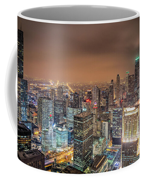 Chicago Coffee Mug featuring the photograph Holiday in the City by Raf Winterpacht