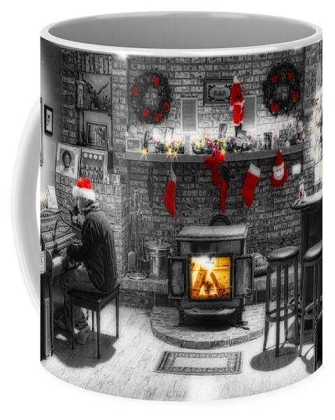 Holidays Coffee Mug featuring the photograph Holiday Spirit Magic Dream by James BO Insogna