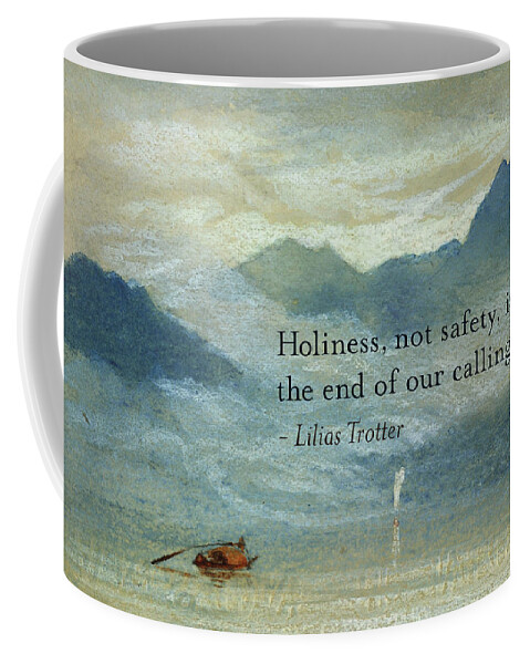 Landscape Coffee Mug featuring the painting Holiness, Not Safety by Lilias Trotter