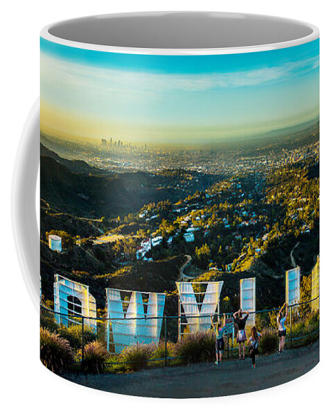 Los Angeles Coffee Mug featuring the photograph Hollywood Dreaming by Az Jackson