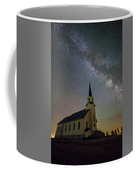 Dark Rift Coffee Mug featuring the photograph Holy by Aaron J Groen