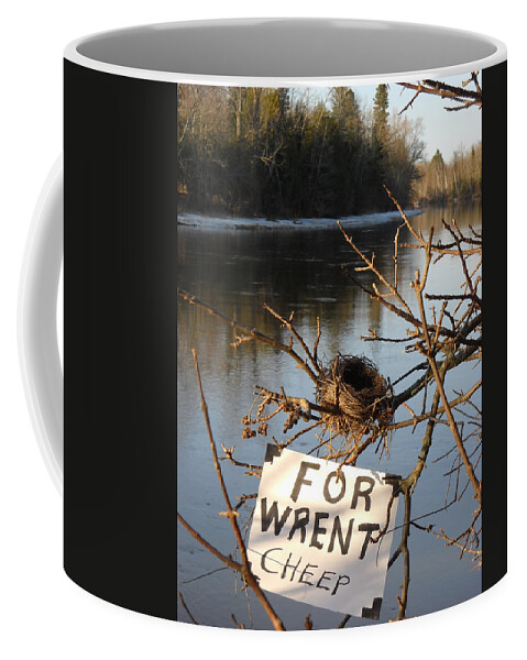 Bird Coffee Mug featuring the photograph Home by Water For Wrent Cheep by Kent Lorentzen
