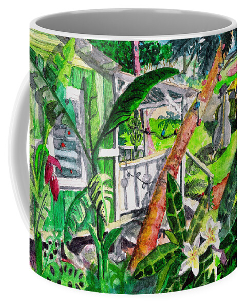 Christmas Coffee Mug featuring the painting Home for the Holidays by Eric Samuelson