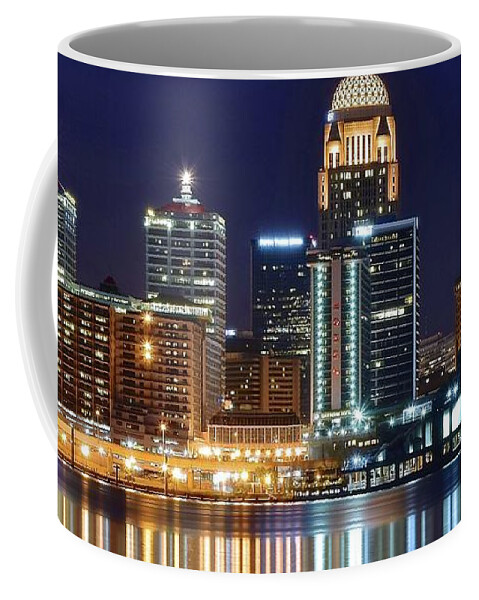 Louisville Coffee Mug featuring the photograph Home of Ali by Frozen in Time Fine Art Photography