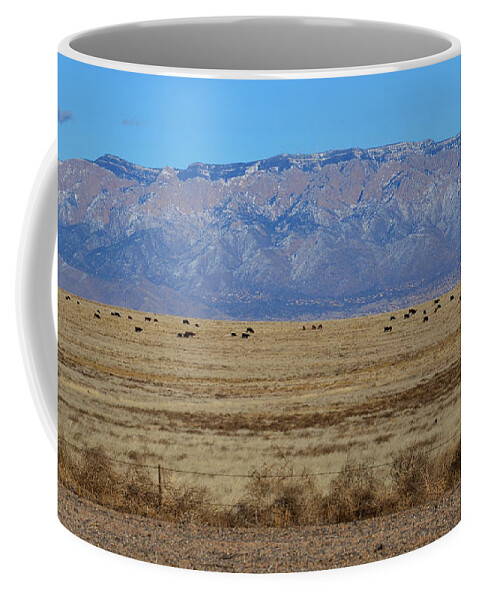 Southwest Landscape Coffee Mug featuring the photograph Home on the range by Robert WK Clark