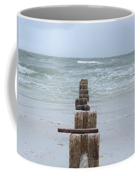 Landscape Photography Coffee Mug featuring the photograph Honeymoon Island Storm Watch by Christopher Mercer