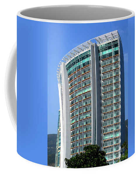 Hong Kong Coffee Mug featuring the photograph Hong Kong Architecture 81 by Randall Weidner