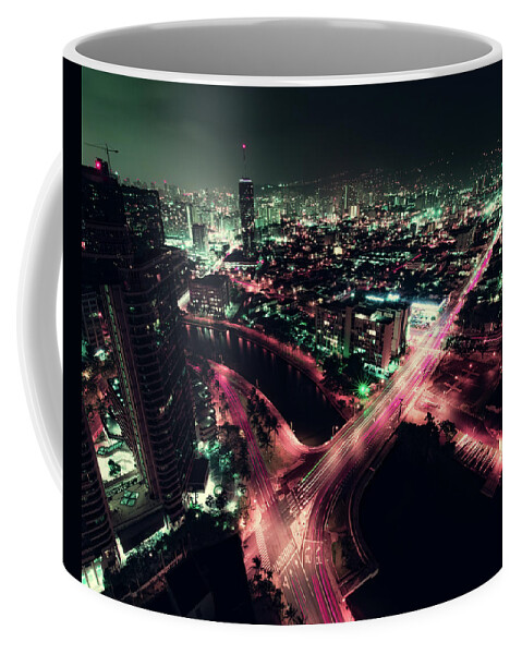 Cityscape Coffee Mug featuring the photograph Honolulu 2049 by William Dickman