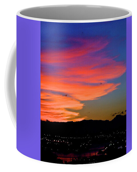 Honolulu Coffee Mug featuring the photograph Honolulu Sunset by Lehua Pekelo-Stearns