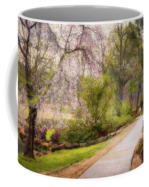 Muskogee Coffee Mug featuring the photograph Honor Heights Pathway by James Barber
