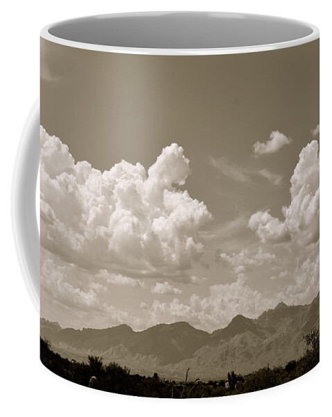 Clouds Coffee Mug featuring the photograph Hope for Rain by Melisa Elliott