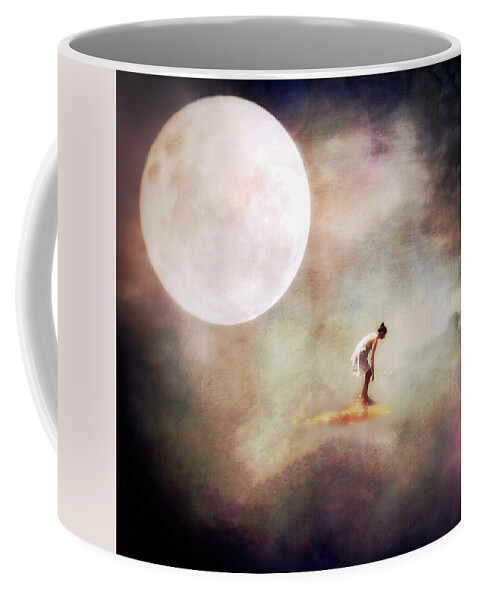  Coffee Mug featuring the digital art Hope by Melissa D Johnston