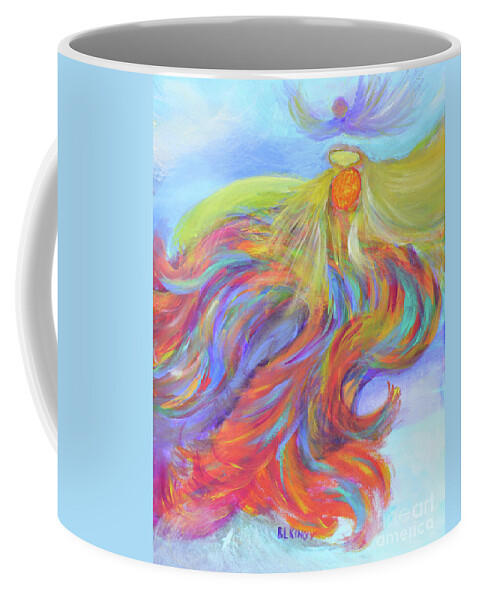 Robyn King Coffee Mug featuring the painting Hope by Robyn King