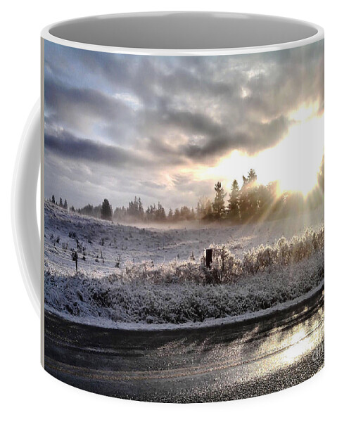 Sunrise Coffee Mug featuring the photograph Hope by Rory Siegel