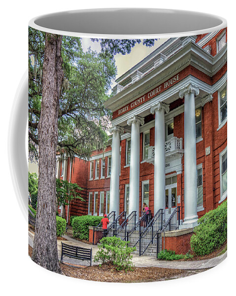Horry County Coffee Mug featuring the photograph Horry County Court House by David Smith