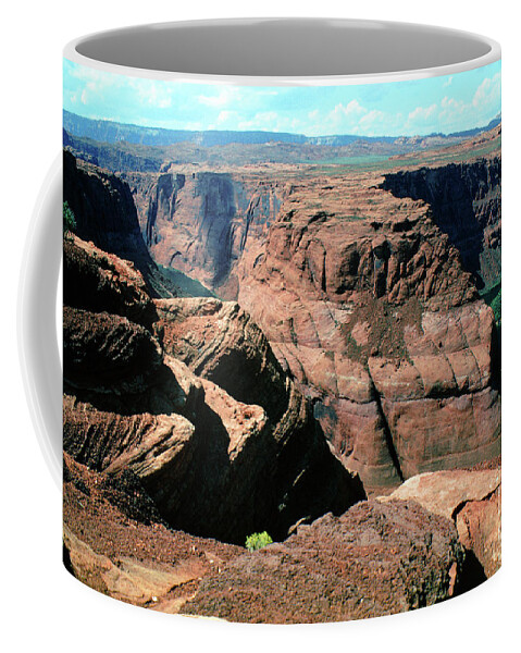 Arizona Nature Coffee Mug featuring the photograph Horseshoe Bend of the Colorado River by Wernher Krutein
