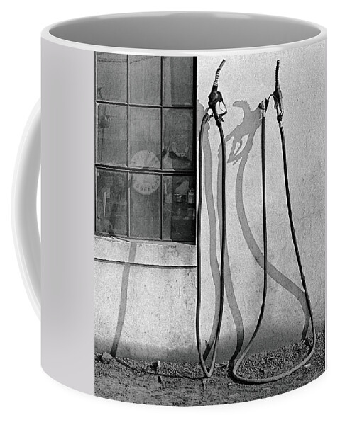Gas Coffee Mug featuring the painting Hoses by Peter J Sucy