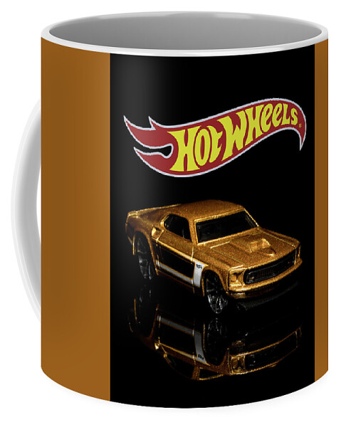 69 Ford Mustang Coffee Mug featuring the photograph Hot Wheels '69 Ford Mustang 2 by James Sage