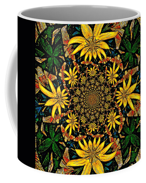 Flower Coffee Mug featuring the photograph Hothouse Flowers by Nick Heap