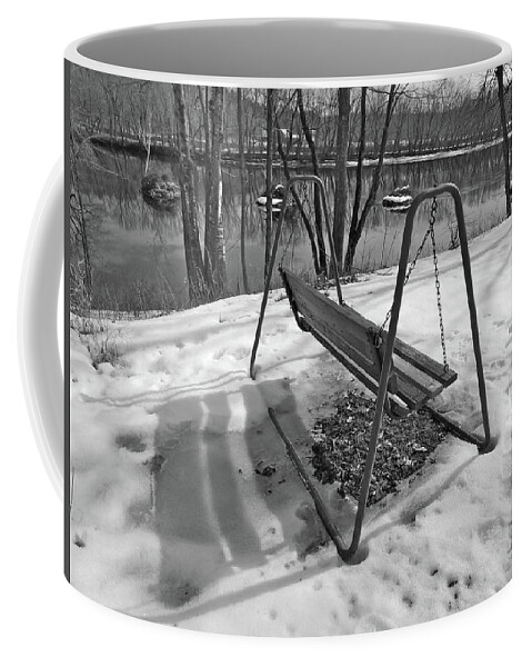 Black And White Landscape Coffee Mug featuring the photograph Housesitting 30 by George Ramos