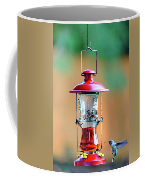 Hummingbird Coffee Mug featuring the digital art Hummingbird by Michael Lee