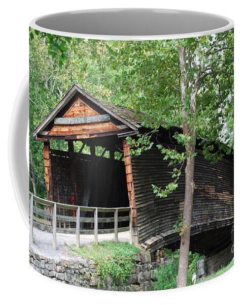Rock Coffee Mug featuring the photograph Humpback Bridge by Eric Liller