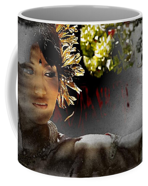 Graffiti Coffee Mug featuring the photograph Hurtful memories by Jean Francois Gil
