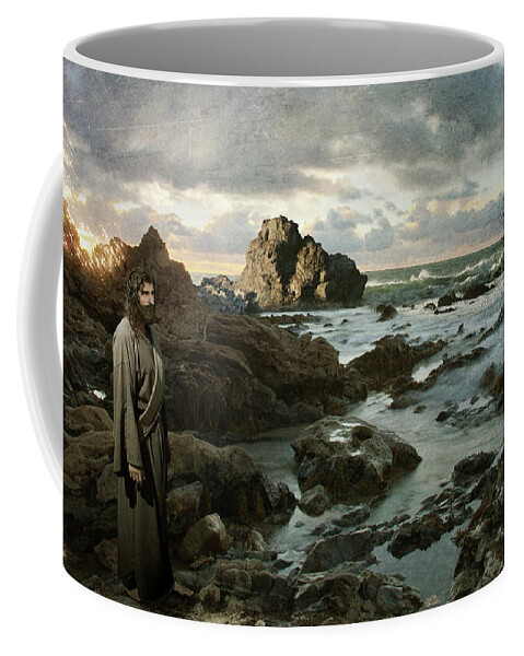 Jesus Coffee Mug featuring the photograph I Am With You by Acropolis De Versailles