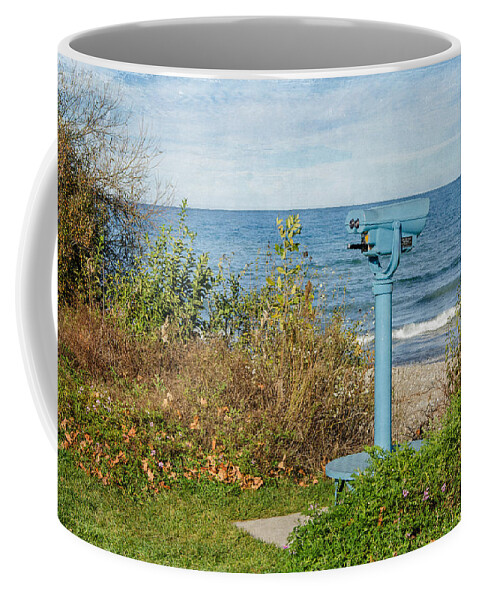 I Can See Forever Coffee Mug featuring the photograph I Can See Forever by Susan McMenamin