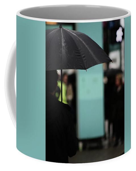 Street Photography Coffee Mug featuring the photograph I dont want to walk away by J C