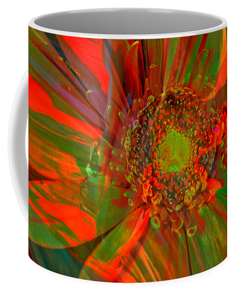 Flower Coffee Mug featuring the photograph I dreamed of flowers by Jeff Swan