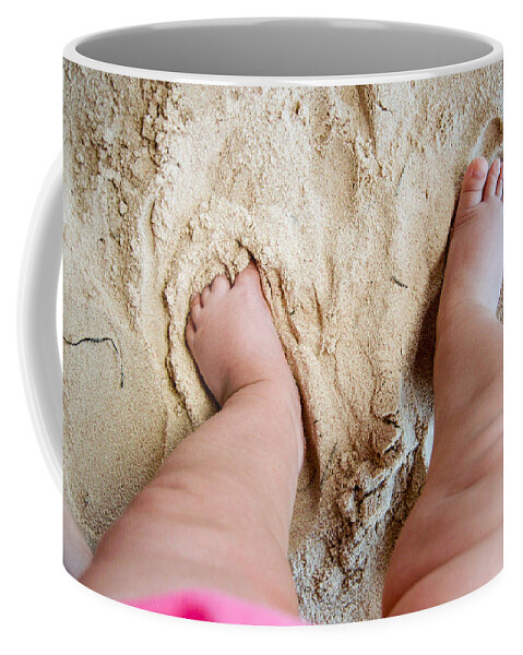 3scape Photos Coffee Mug featuring the photograph I Love The Beach by Adam Romanowicz