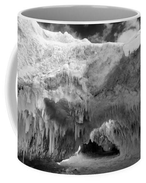 Landscape Coffee Mug featuring the photograph Ice Bridge by Frederic A Reinecke
