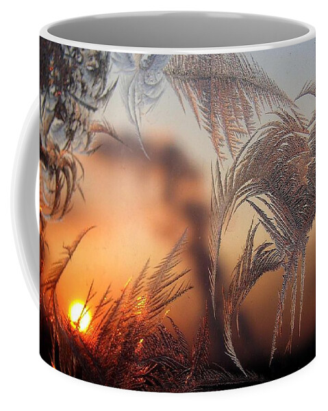 Ice Coffee Mug featuring the photograph Ice by Jackie Russo