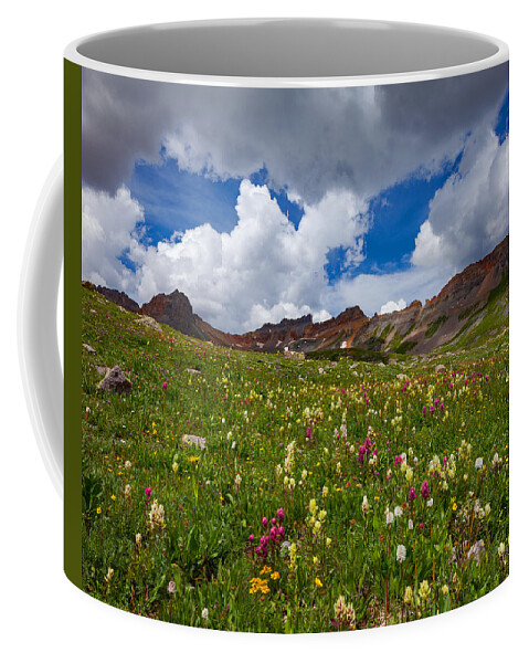 Colorado Coffee Mug featuring the photograph Ice Lake Meadow by Darren White