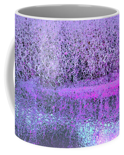 Ice Formations Coffee Mug featuring the photograph Ice-sculpting Festival In The Colorado Rockies, Soft Magenta by Bijan Pirnia