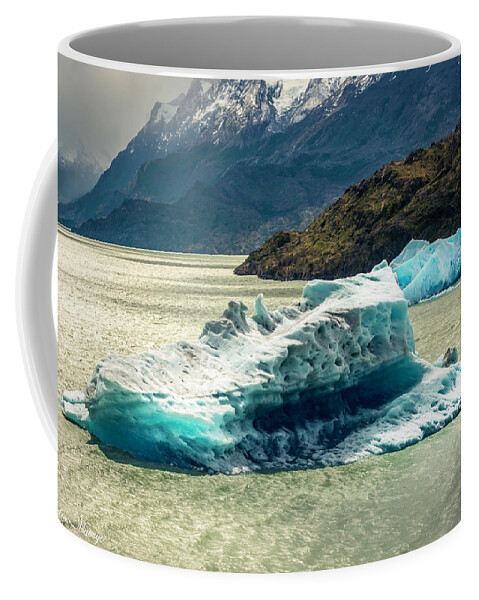Iceberg Coffee Mug featuring the photograph Iceberg by Andrew Matwijec