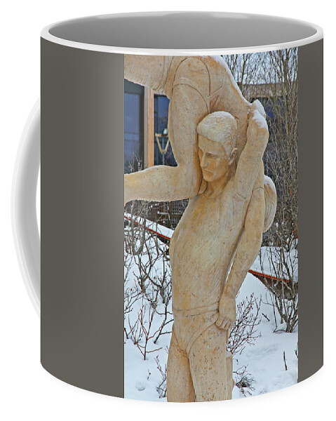 Iceland Wedgie Wrestling Iceland 2 2122018 1107.jpg Coffee Mug featuring the photograph Iceland Wedgie Wrestling Iceland 2 2122018 1107.jpg by David Frederick