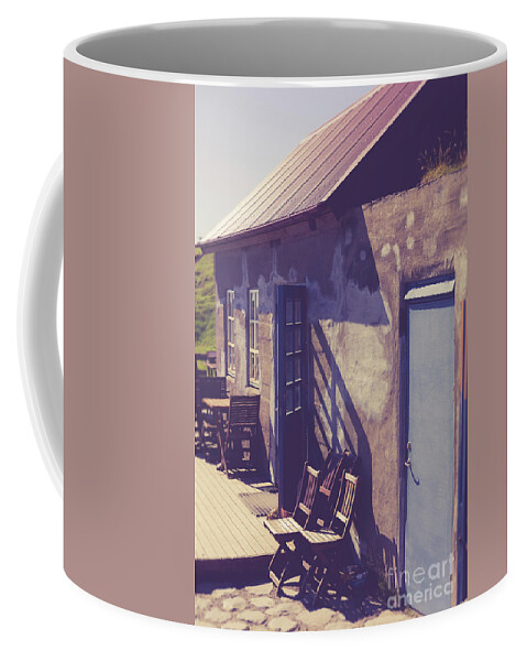 Iceland Coffee Mug featuring the photograph Icelandic Cafe by Edward Fielding